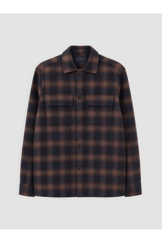 Timeless Clothing & Timeless Choices Checkered Embroidered Men's Lumberjack Shirt Jacket