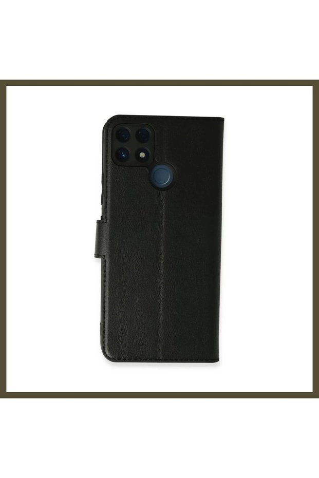 Realme C25 Compatible Case: Trend S Plus Flip Case - Black BX