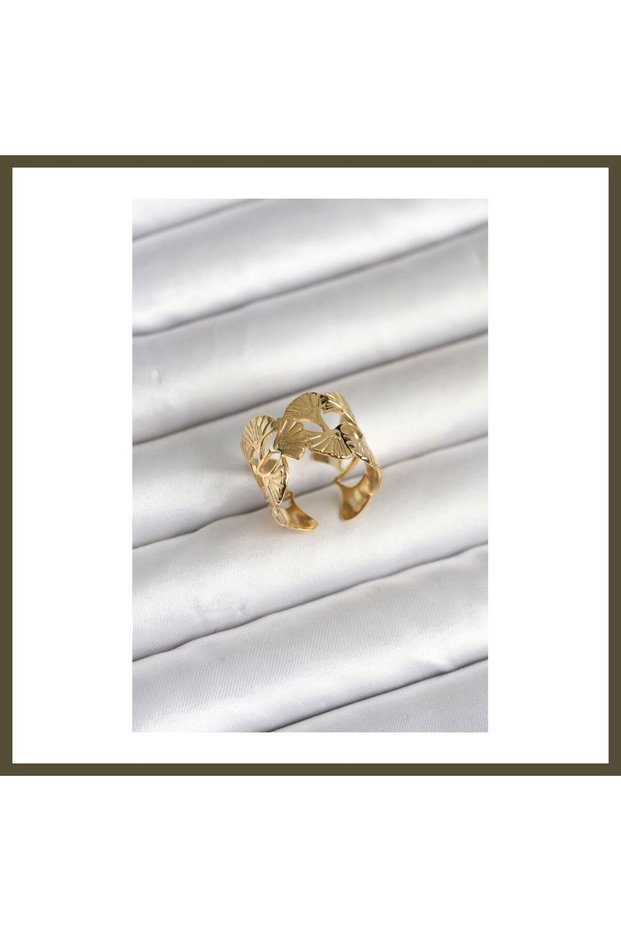 316L Steel Gold Color Modal Women's Ring BX