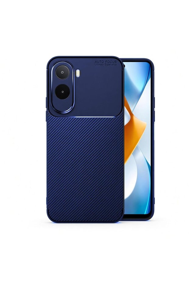 غطاء متوافق مع هاتف Xiaomi Redmi A7 Pro، سلسلة Legion، لون كحلي.