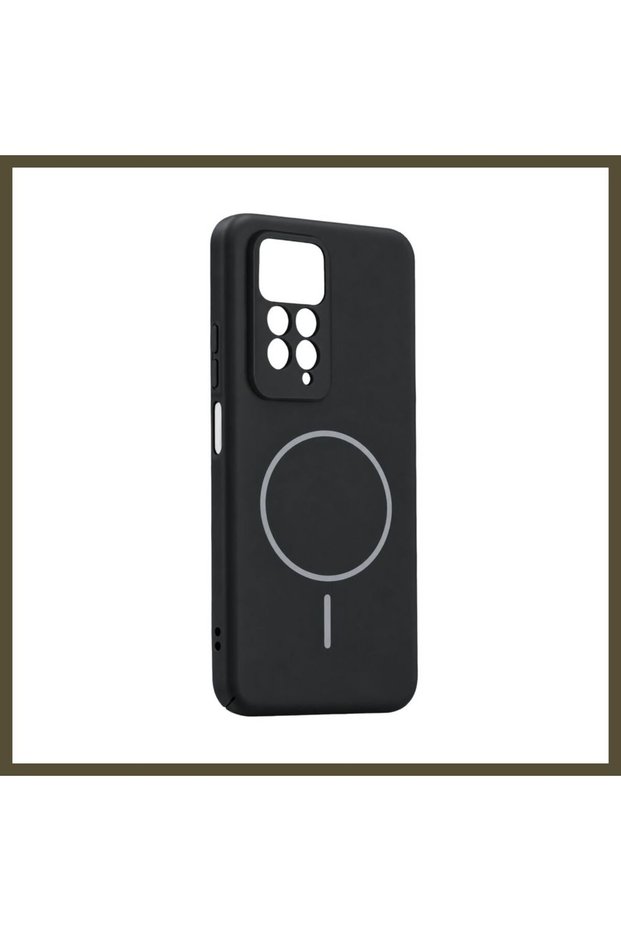غطاء Redmi Note 11 Pro Mika PC Magsafe - أسود BX