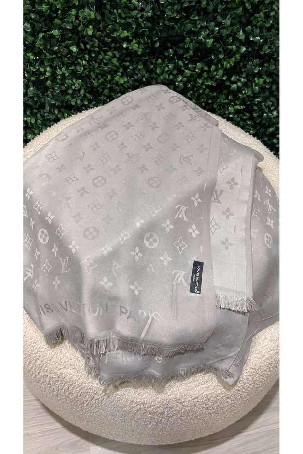 LV DESEN MONOGRAM KAŞMİR ŞAL