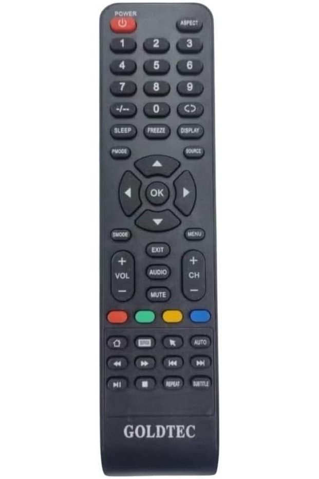 جهاز التحكم عن بعد البديل من Goldtec لتلفزيون Goldtec LCD LED