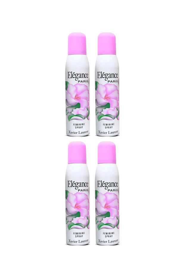 PACHET 4x Elegance Paris Deo 150ml