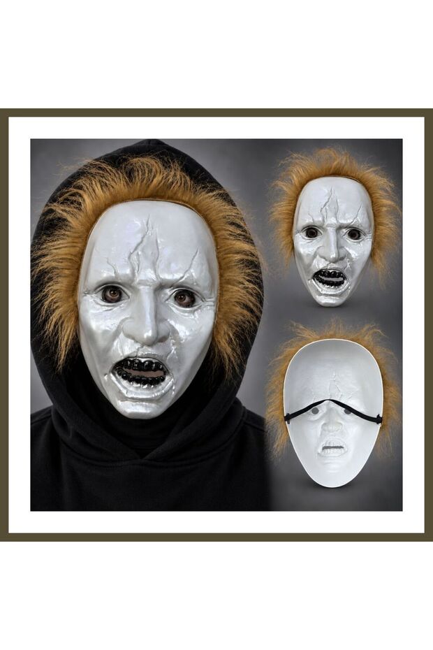 Brown-Haired Michael Myers Plastic Character Mask BX