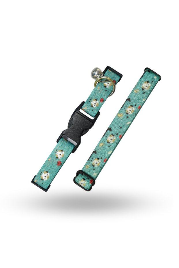 Cute Collar with Bell Pattern for Your Office or Home Cat