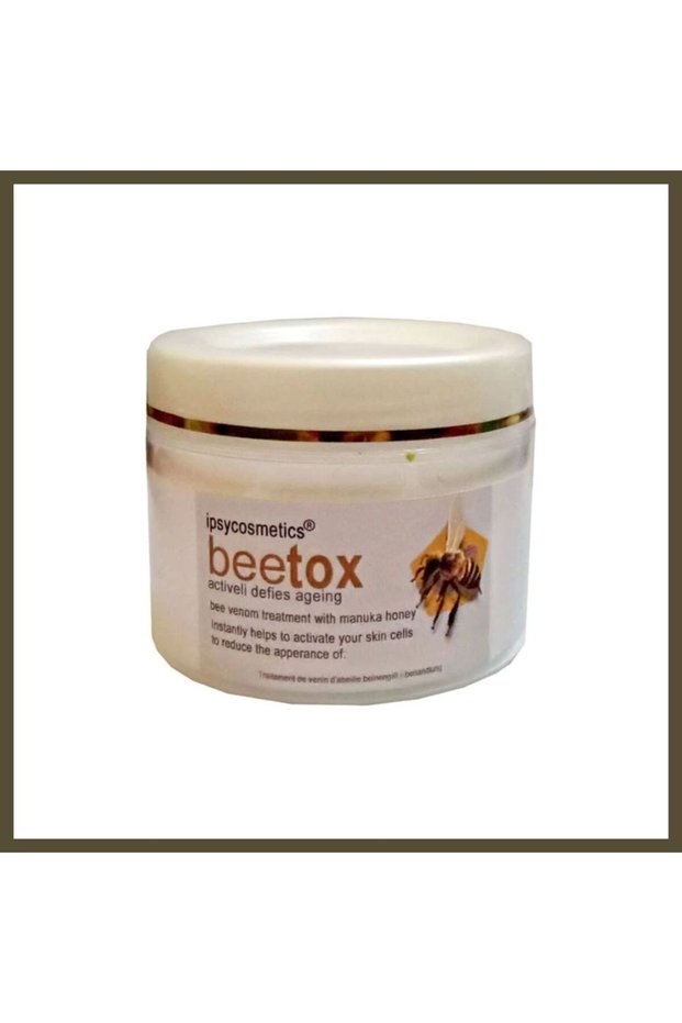 Ipsycosmetics Beetox Natural Bee Extract - Face, Skin, Décolleté, and Neck Cream 100 ml BX