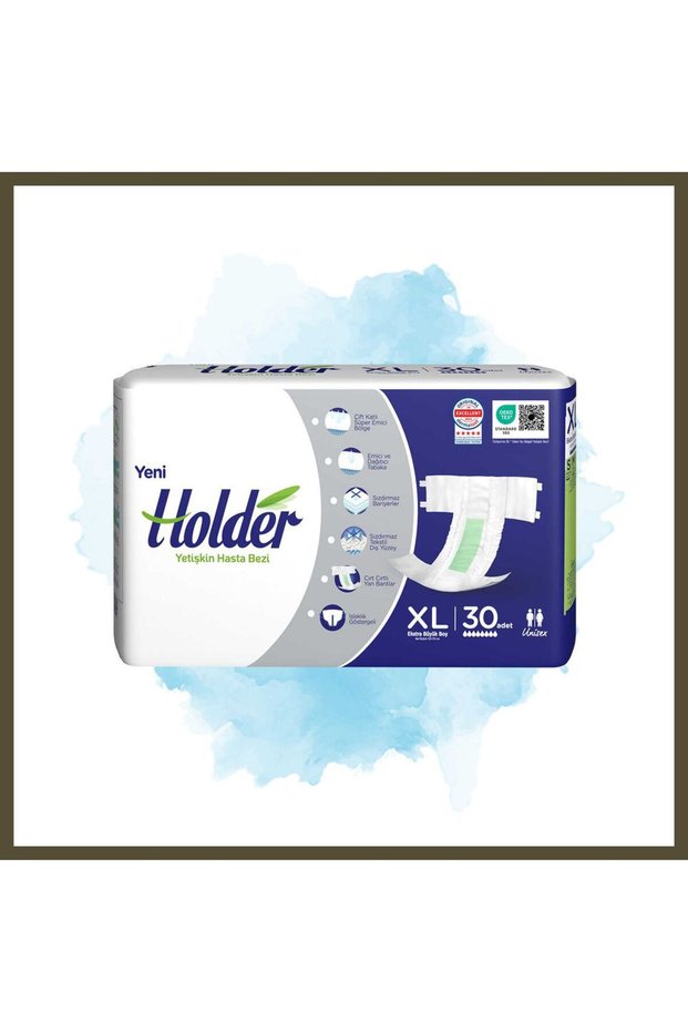 Adult Incontinence Pads with Waistband - XL - 120 Count, 4 Packs BX
