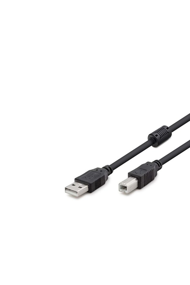 150 cm Black USB Printer Cable for Home and Office Use