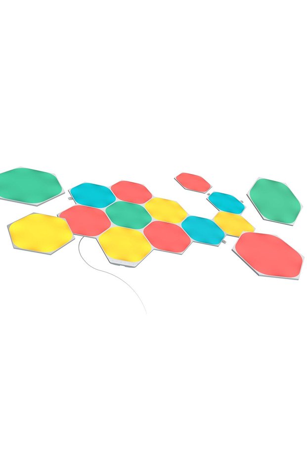 Shapes Hexagons Starter Kit - Smart Wifi Led Panel System W/MUSic Visualizer, Instant Wall