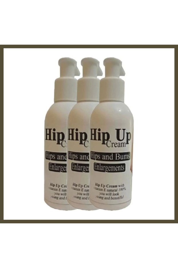 Super Hip Up 3-Pack Butt Cream, Large, 120 ml, BX