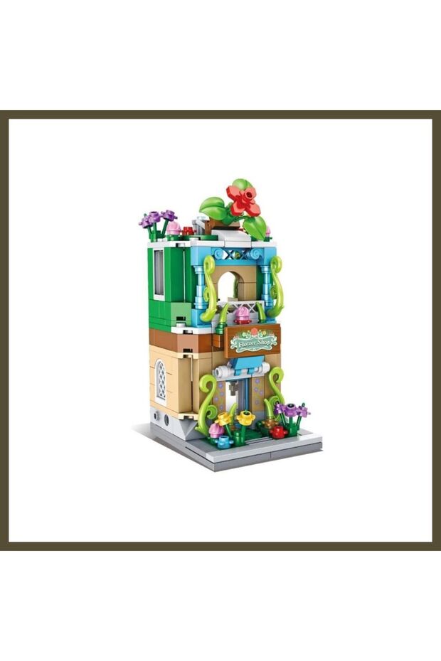 P657037 FLOWER SHOP 280-PIECE BLOCK TOY SET BX