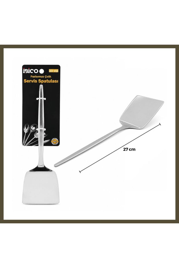 Chrome-Plated Metal Serving Spatula, 27 cm, BX