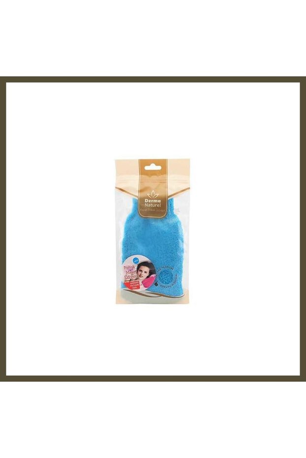 Naturel Ms-08 Cotton Bath Glove, 1 Piece, BX