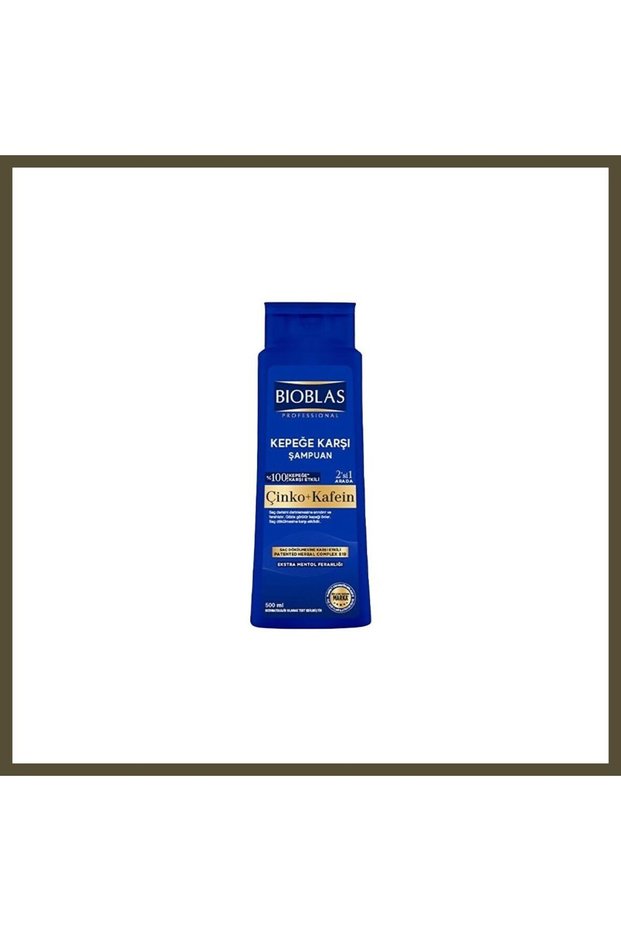 500 mL Zinc and Caffeine Shampoo, 1 Bottle, BX