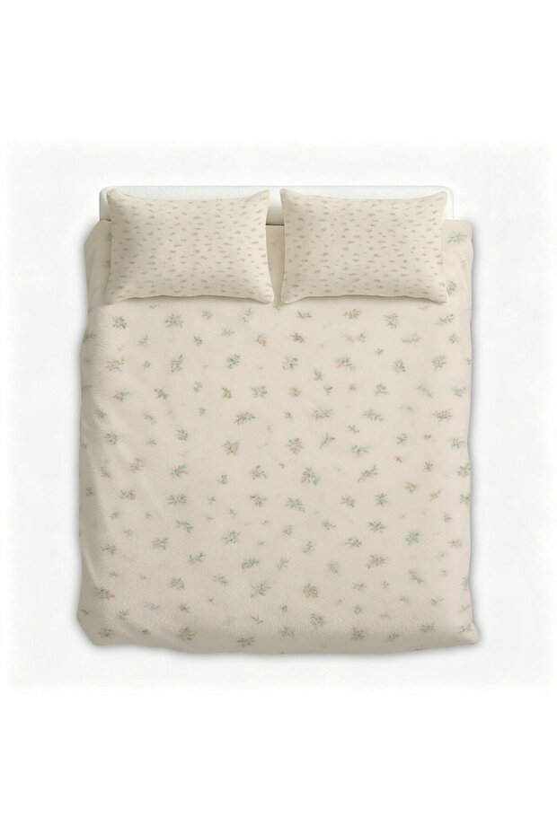 Washable Flannel 3 Pieces Bedding Set, Versatile Boho Bedroom Decor