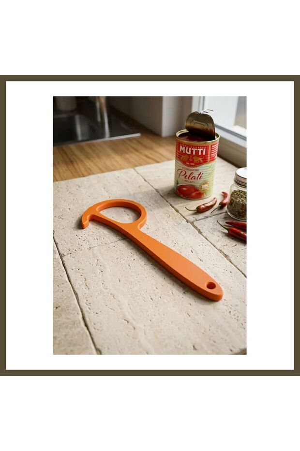 3D-Printed Can Opener with Handle—Practical Pull-Tab Can Opener—Kitchen Can Opener BX