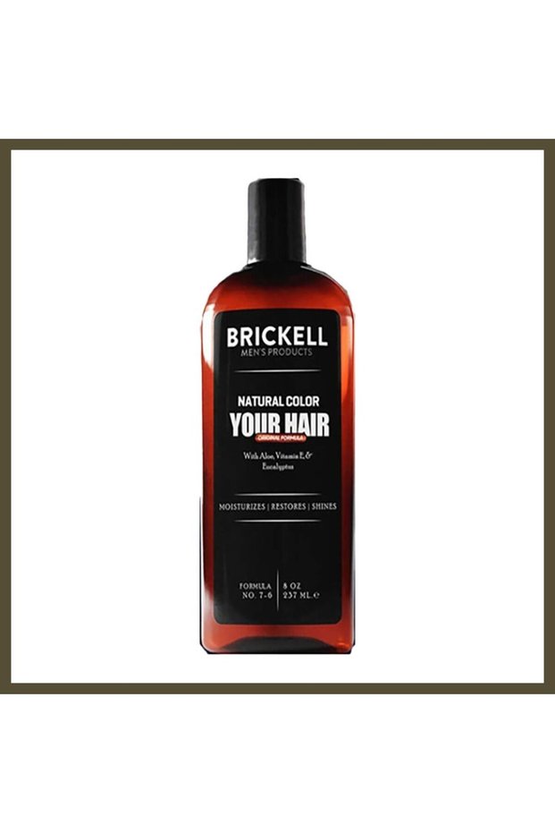 Brickell Men's Antiwhite Shampoo for Gray Hair and Beards 237 ml THAP926000022 BX