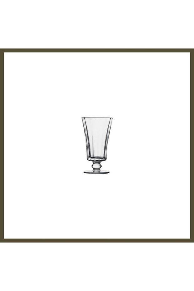 440186 Set of 6 Diamond Stemmed Glasses BX