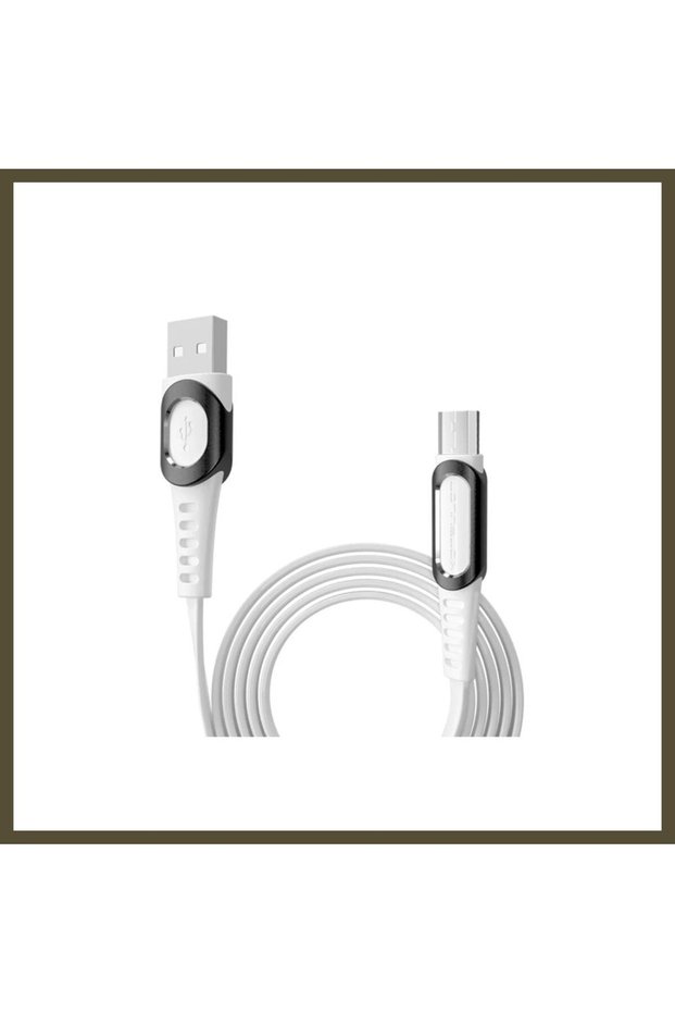 Konfulon DC01 Super-Fast Micro USB Cable 1M 2.4A - White BX