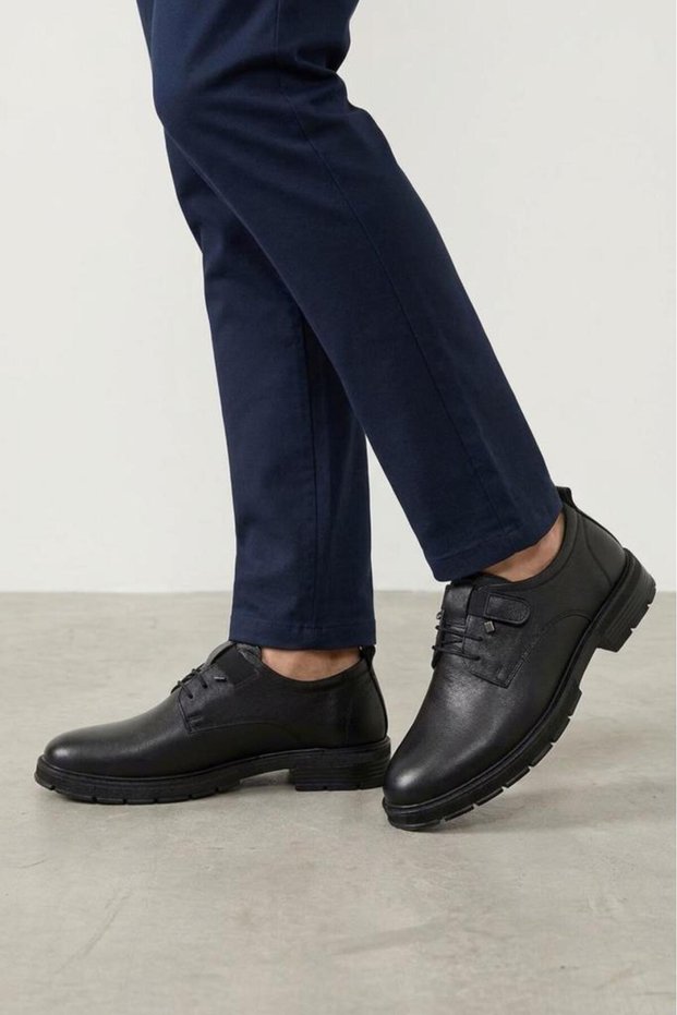 Bms 715 Men's Genuine Leather Comfort Shoes