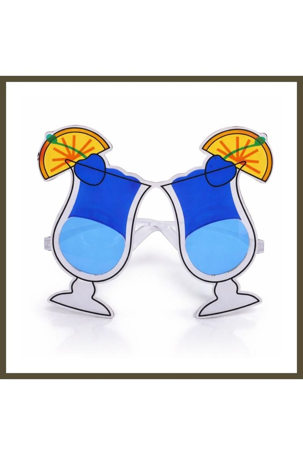Cocktail Glass Party Glasses, Blue, BX