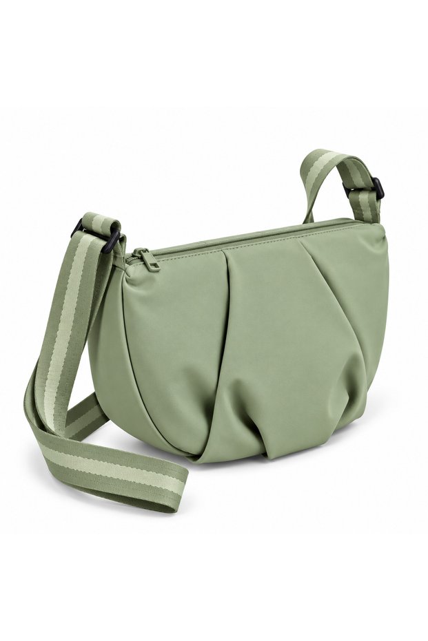 Black Women's Adjustable-Strap Mini Shoulder Bag and Crossbody Bag 0068