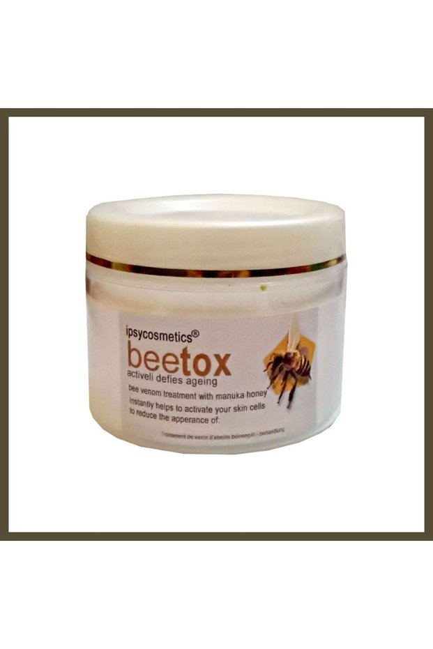 Ipsycosmetics Beetox Natural Bee Extract - Face, Skin, Décolleté, and Neck Cream 100 ml BX