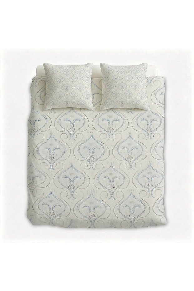 Warm Soft Boho Flannel 3PCS Bed Set, Easy Care Machine Wash Bedding