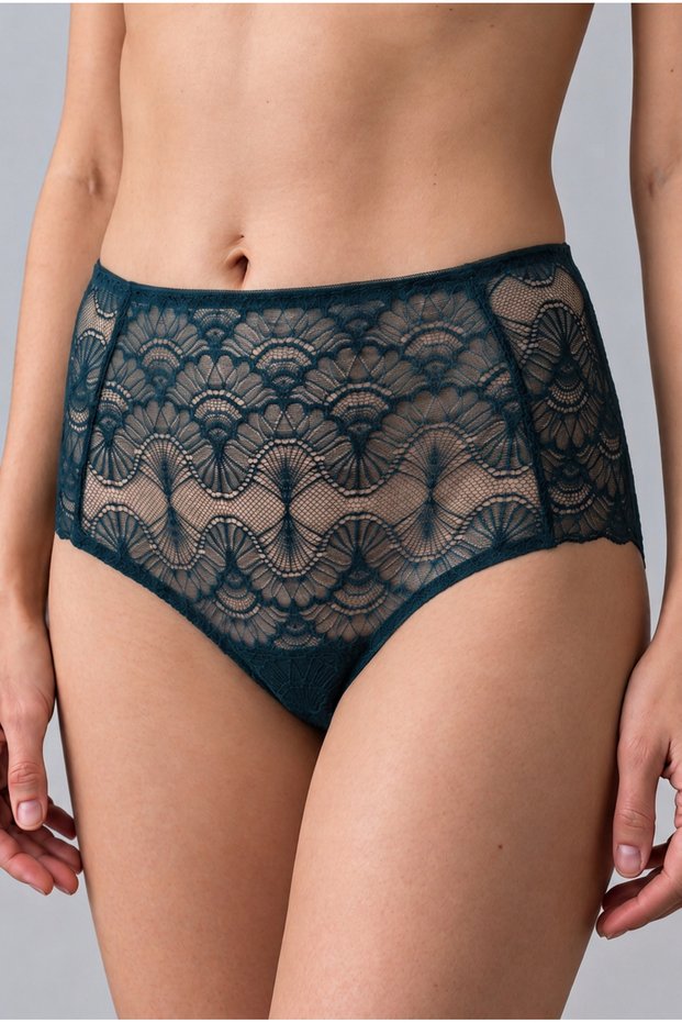 2656 Lace High-Waisted Thong