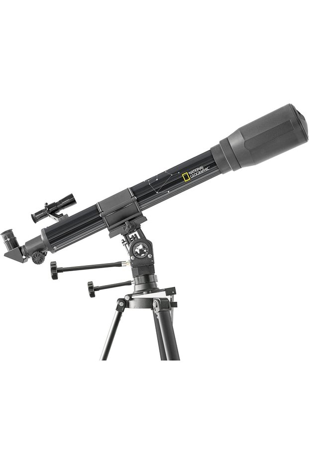 70/900 Refractor Telescope Fixed - Black