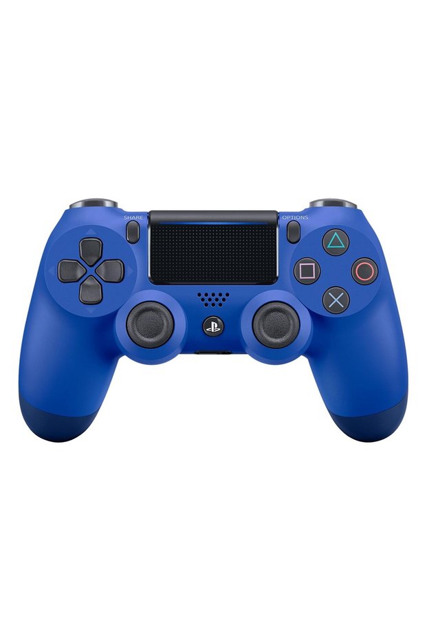 DualShock 4 Wireless Controller for PlayStation 4 - Wave Blue [Discontinued] (Renewed)