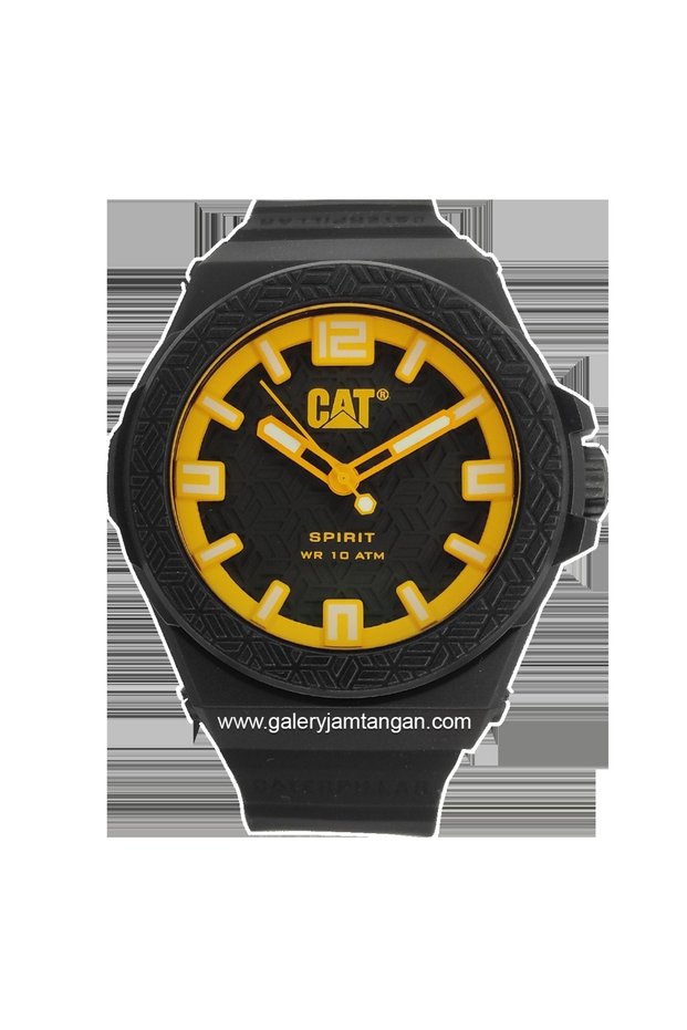 LO.111.21.137 Black Dial List Yellow Rubber Strap
