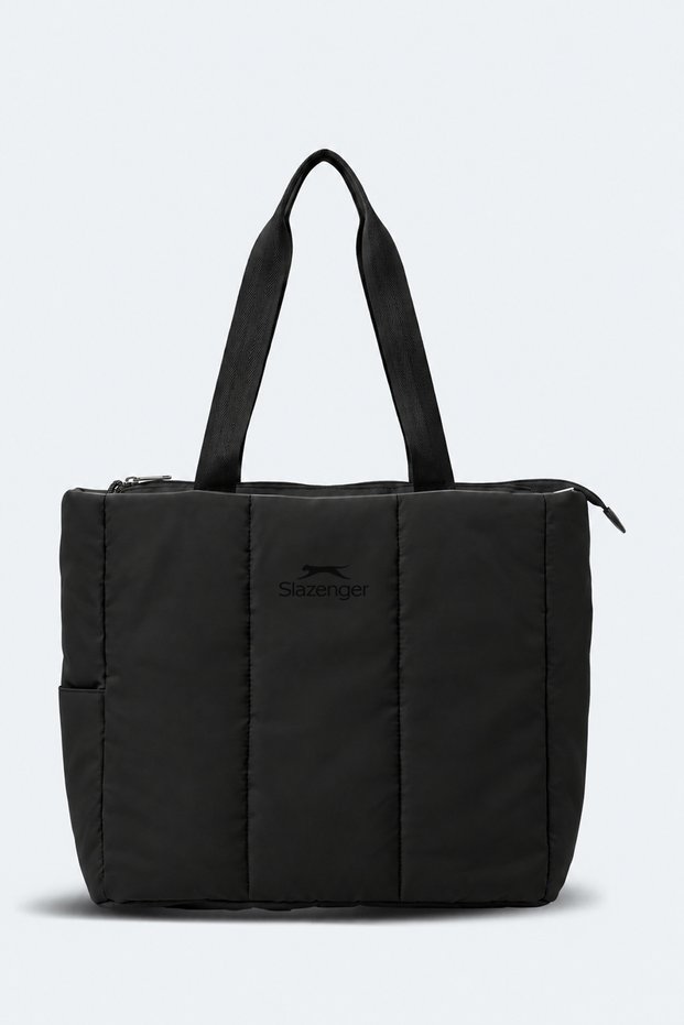LUIS Unisex Black Shoulder Bag