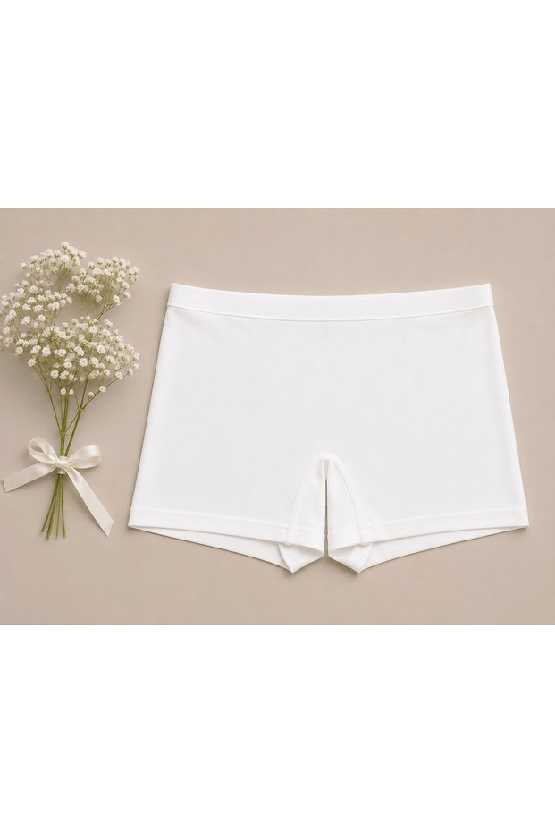 Women's Stitch-Free Boxer Briefs - 5038 - White
