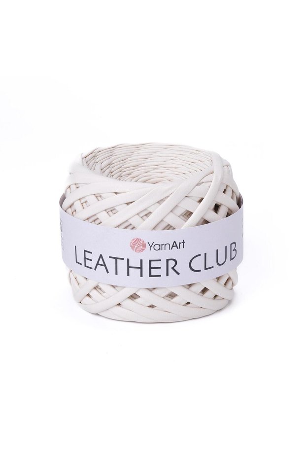 LEATHER CLUB - KNIT YARN, OFF-WHITE-6106