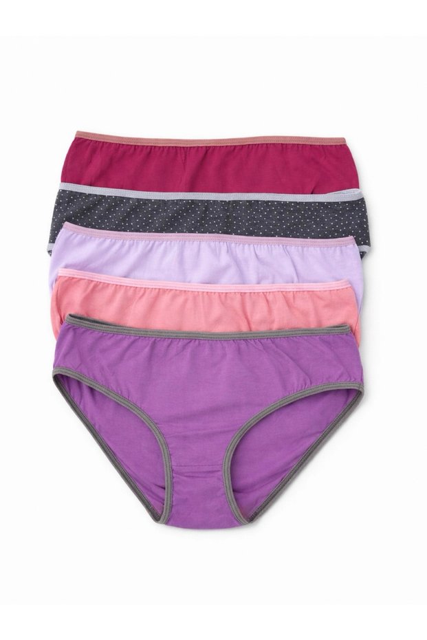 Women's Bato 5-Pack Panties - 007 - Assorted Colors