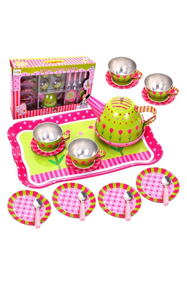 Set de ceai din metal