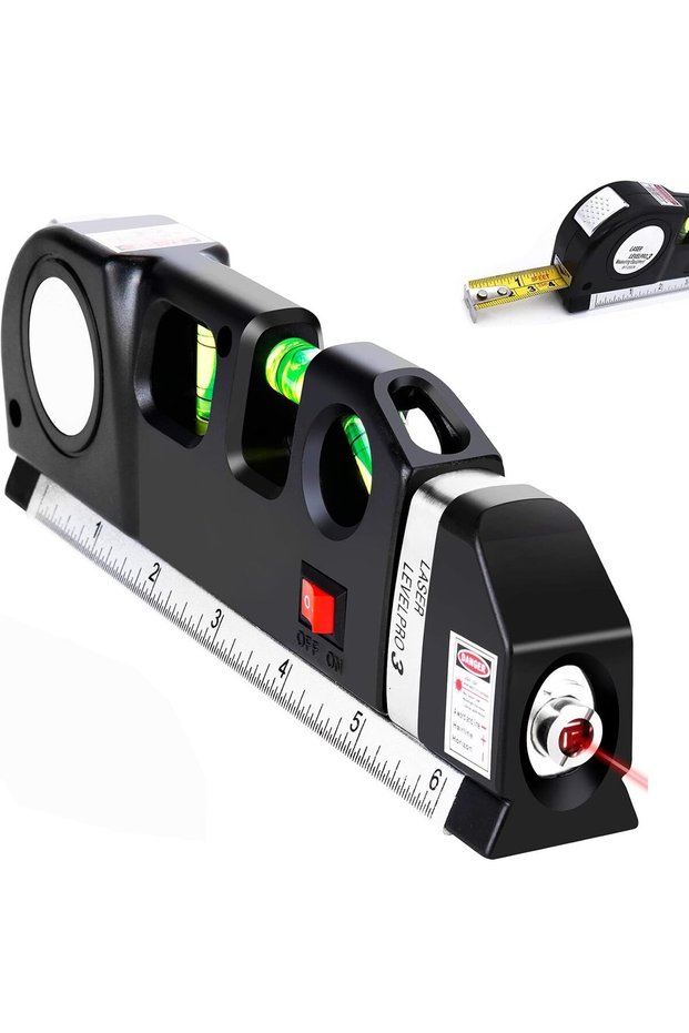 Laser Level Tool, Multipurpose Laser Level Kit Standard Cross Line Laser level Laser Line leveler Be