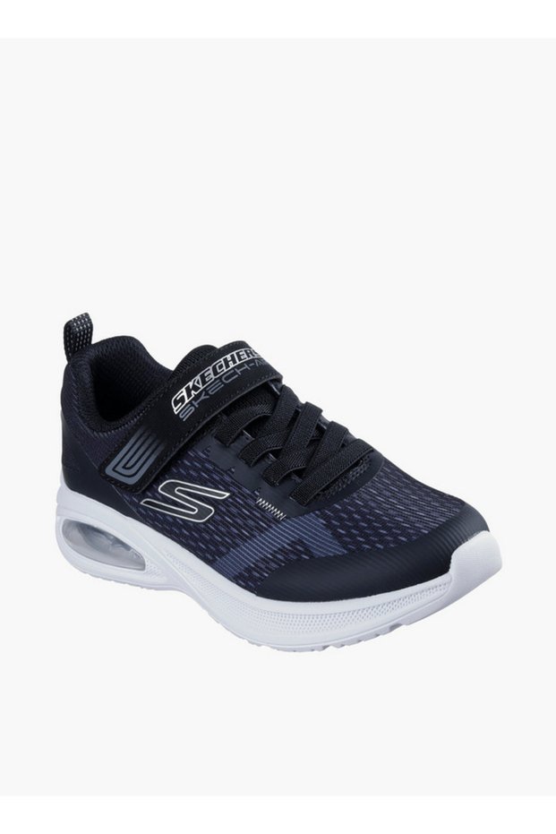 حذاء رياضي للأولاد من مايكروسبيك ماكس أدفانس مزود بشريط لاصق - 404105L-BLK-CP