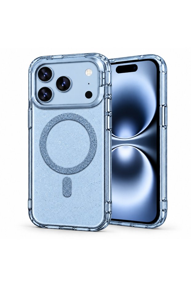SparkMag Luxe Blue Case Compatible with the Apple iPhone 18 Pro