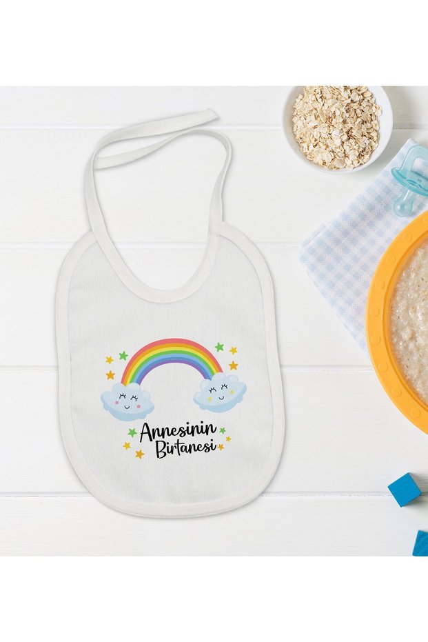 BK Kids "One of Mom's" Designer Baby Bib - Model 1