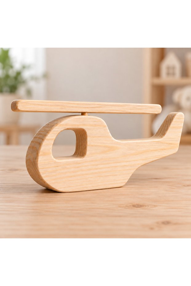 Wooden Paintable Toy Car, Handmade, Natural, Gift-Quality Toy
