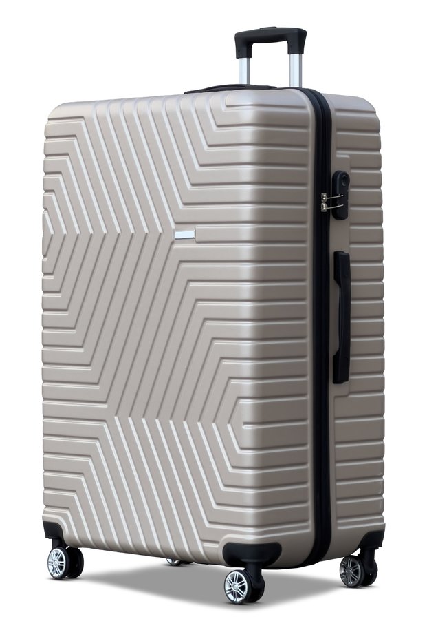 Hard Shell Lightweight ABS 32 Inch (36-40kg) Extra Large Luggage, Combination Lock Suitcase