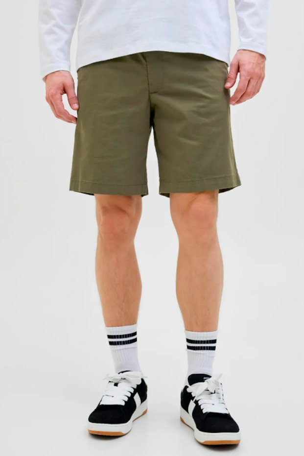 Jpstjaiden Campaignhybridjogger Men's Khaki Shorts