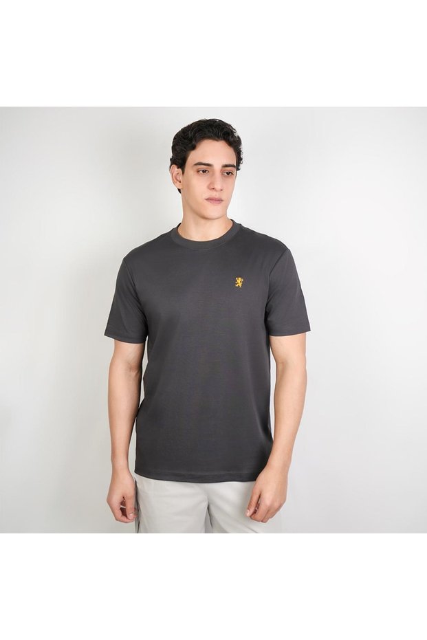 Men Luxe Touch Mercerized Cotton Crew Tee