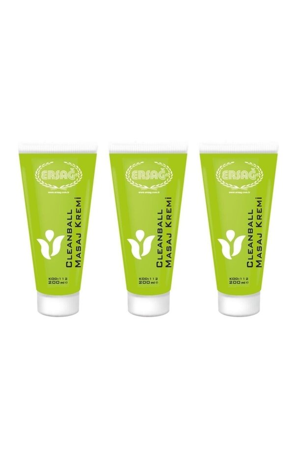 Clean Ball Massage Cream 200 ml X 3 Pieces.