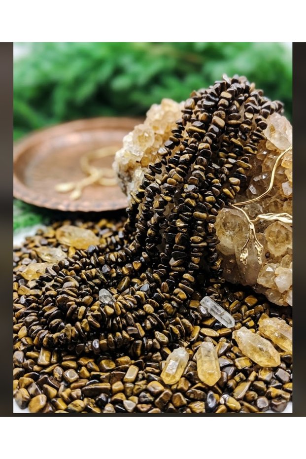 Tiger Eye Cracked Natural Stone Collection