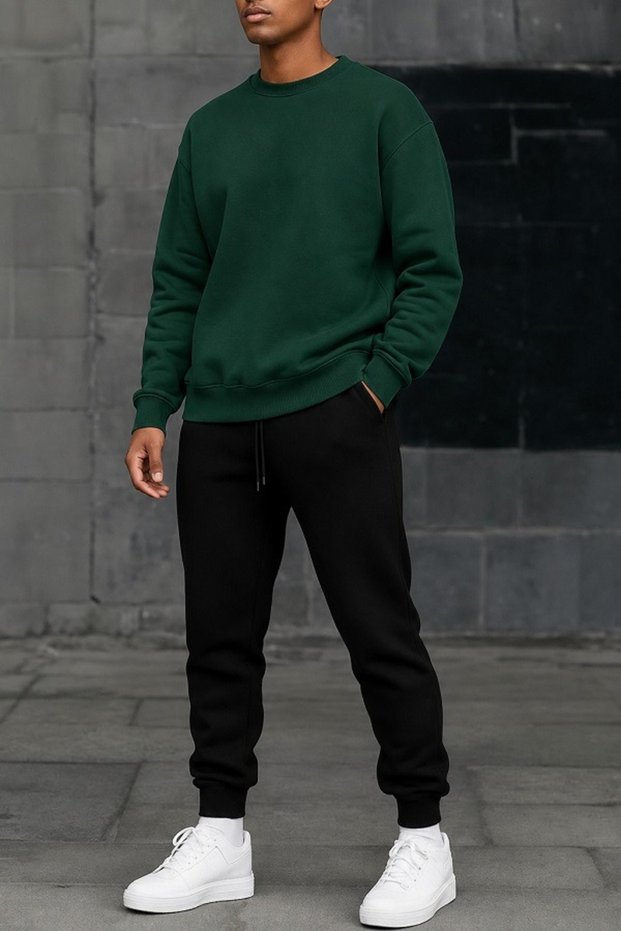 Sifir Yaka Shardon Tracksuit, Seasonal, Without Print, Women'S/Men's Unisex Model.