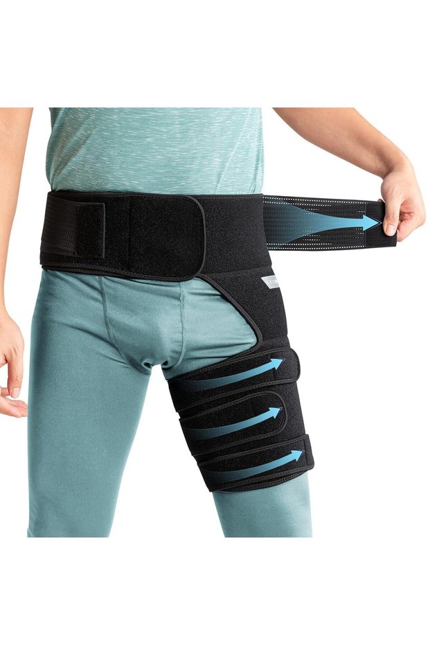 Adjustable Hip Compression Sleeve Thigh Groin Hamstring